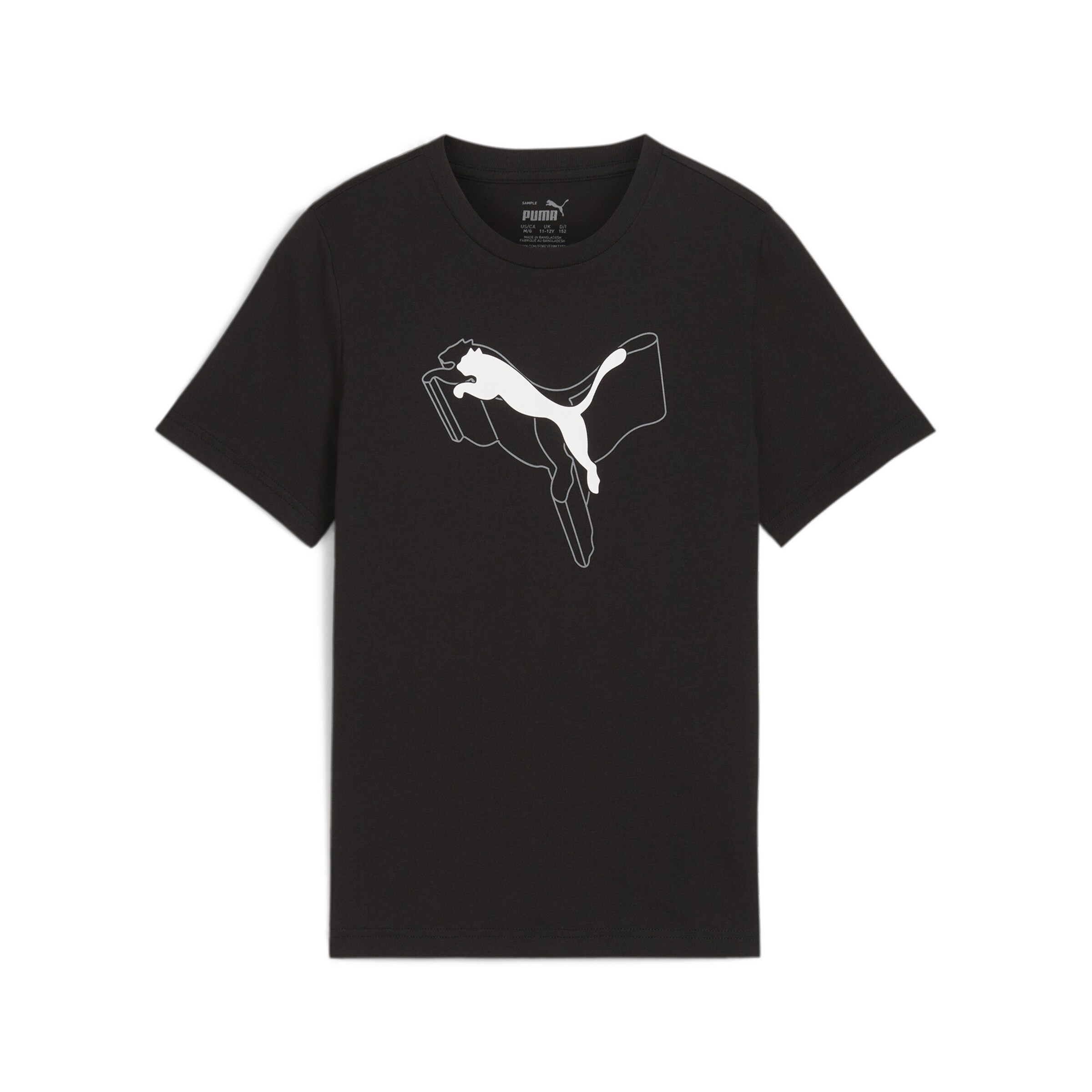 PUMA Shirt in Black: front