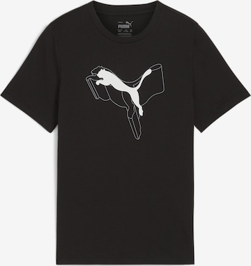 PUMA Shirt in Black: front