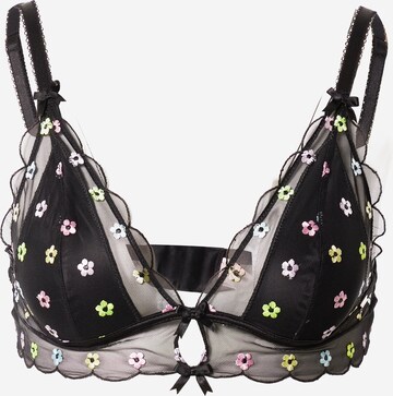 Boux Avenue Triangle Bra 'MEGHAN' in Black: front