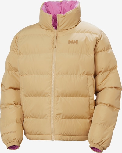 Demisezoninė striukė iš HELLY HANSEN, spalva – kupranugario / rožinė, Prekių apžvalga