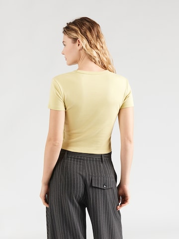 HUGO T-Shirt 'Delanor' in Beige