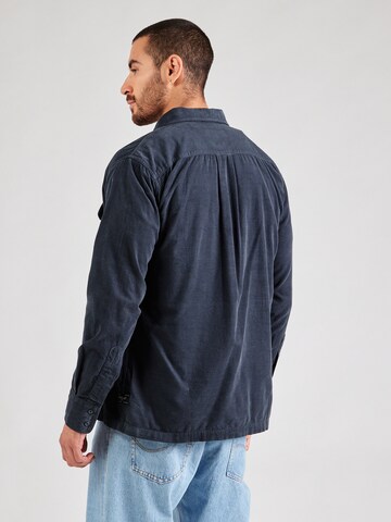 REPLAY Regular fit Button Up Shirt in Blue