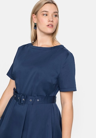 Robe de cocktail SHEEGO en bleu