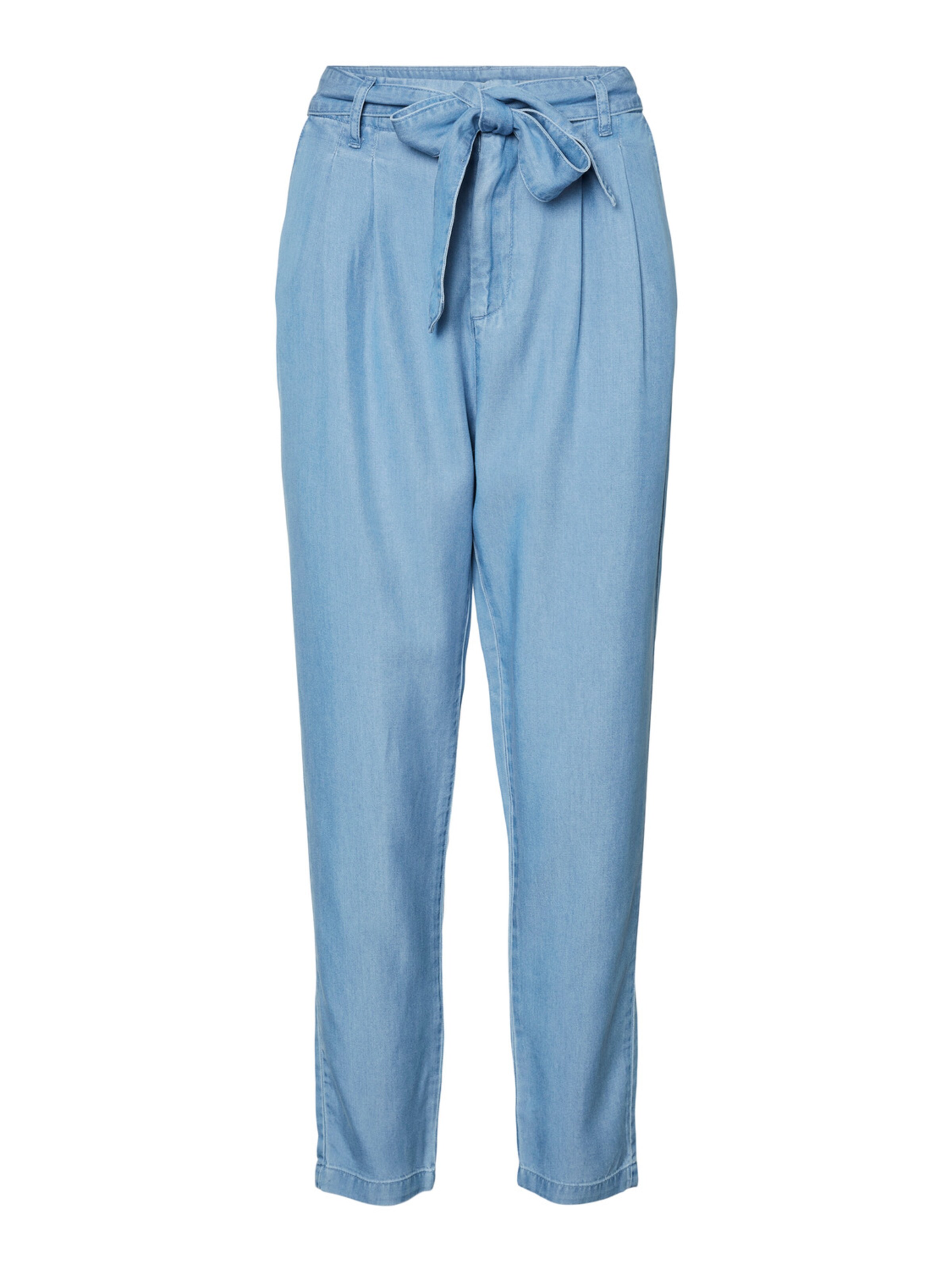 Abbigliamento Donna VERO MODA Pantaloni con pieghe Mia in Blu 