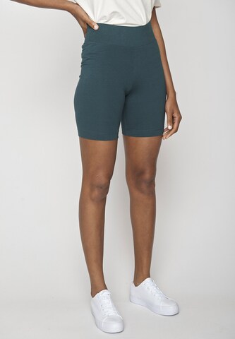 regular Pantaloni 'Basic' di GREENBOMB in verde: frontale