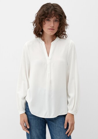 s.Oliver - Blusa en blanco: frente