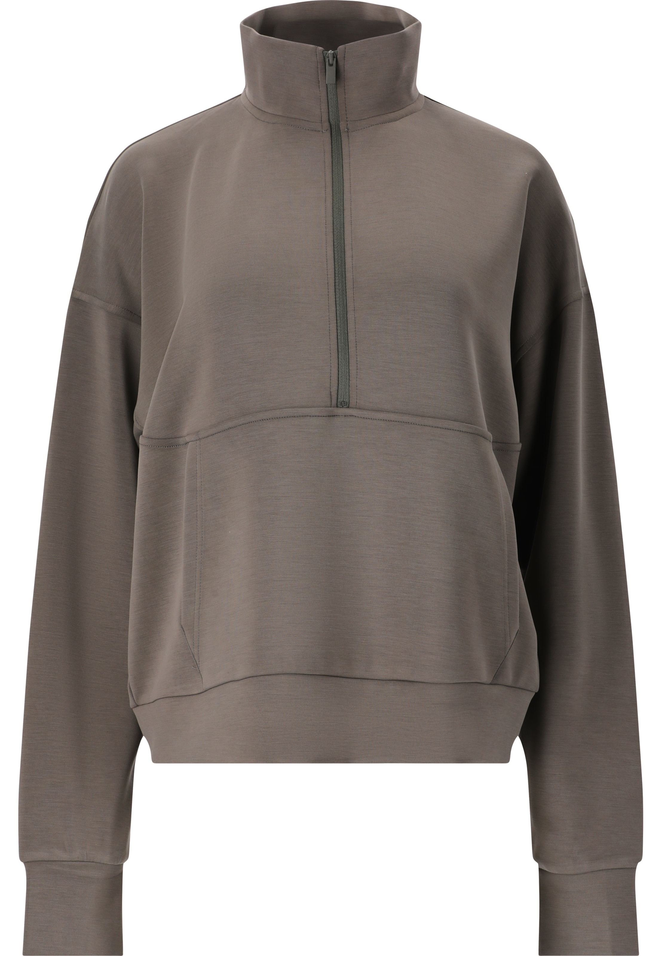 Athlecia Sweatshirt 'Jillnana' in Braun: Vorderseite