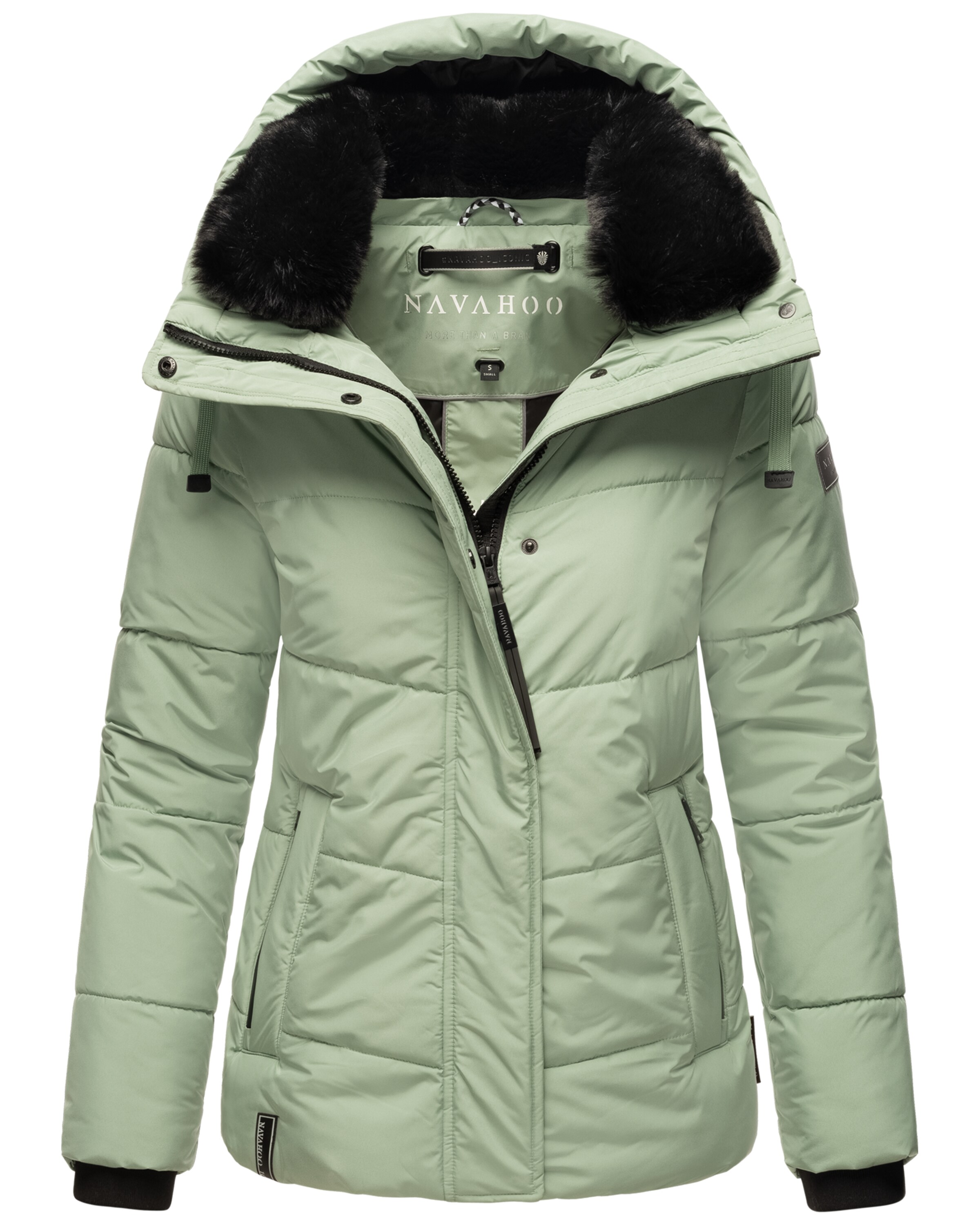 NAVAHOO Winterjacke 'Sag ja XIV' in Grün