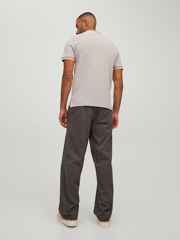 JACK & JONES Poloshirt 'JJEPaulos' in Beige