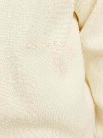 Pull-over 'JORVesterbro' JACK & JONES en beige