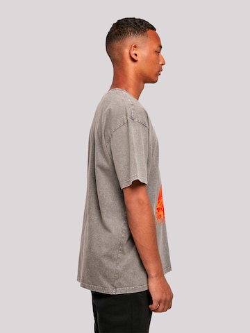 F4NT4STIC T-Shirt 'Billie Eilish' in Grau