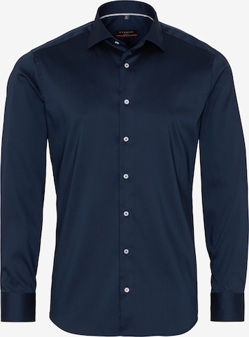 Camicia di ETERNA in blu: frontale