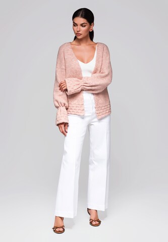 Ombre Knit cardigan in Pink