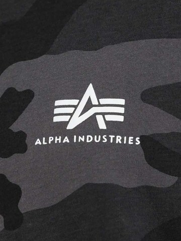 ALPHA INDUSTRIES Shirt 'Backprint Camo' in Mixed colors