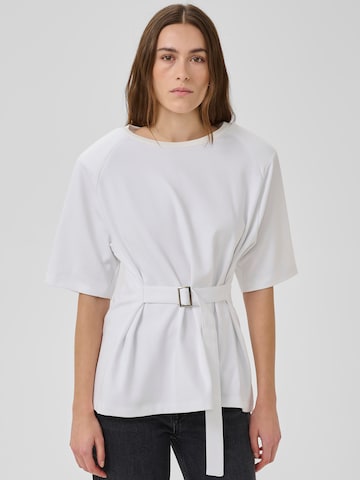 My Essential Wardrobe Paita 'Apir' värissä valkoinen: etupuoli