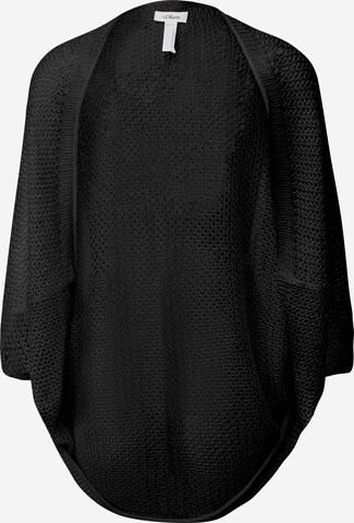 s.Oliver BLACK LABEL Bolero in Schwarz: predná strana