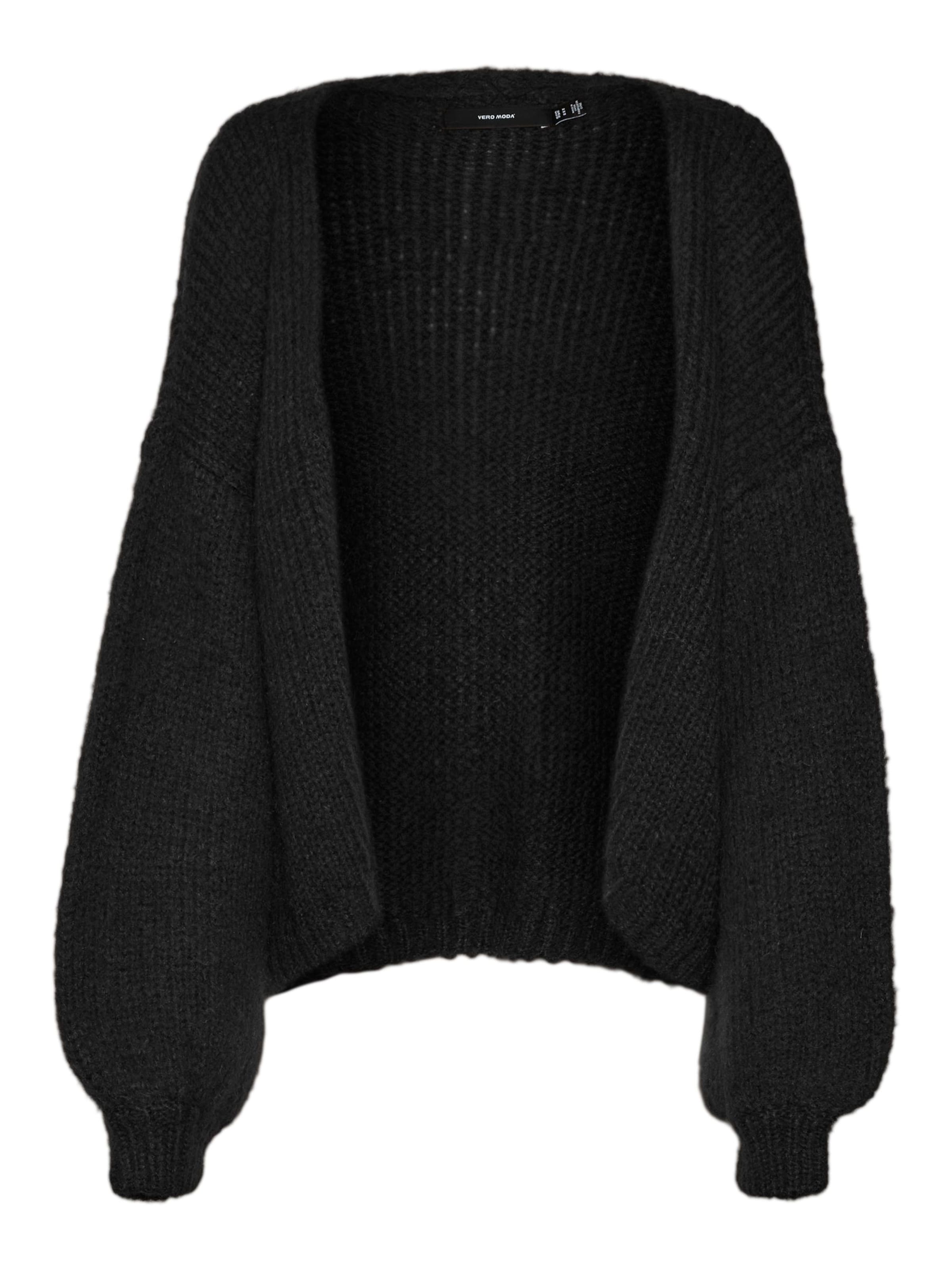 Vero Moda Curve Knit Cardigan 'VMCMaybe' in Black, Item view