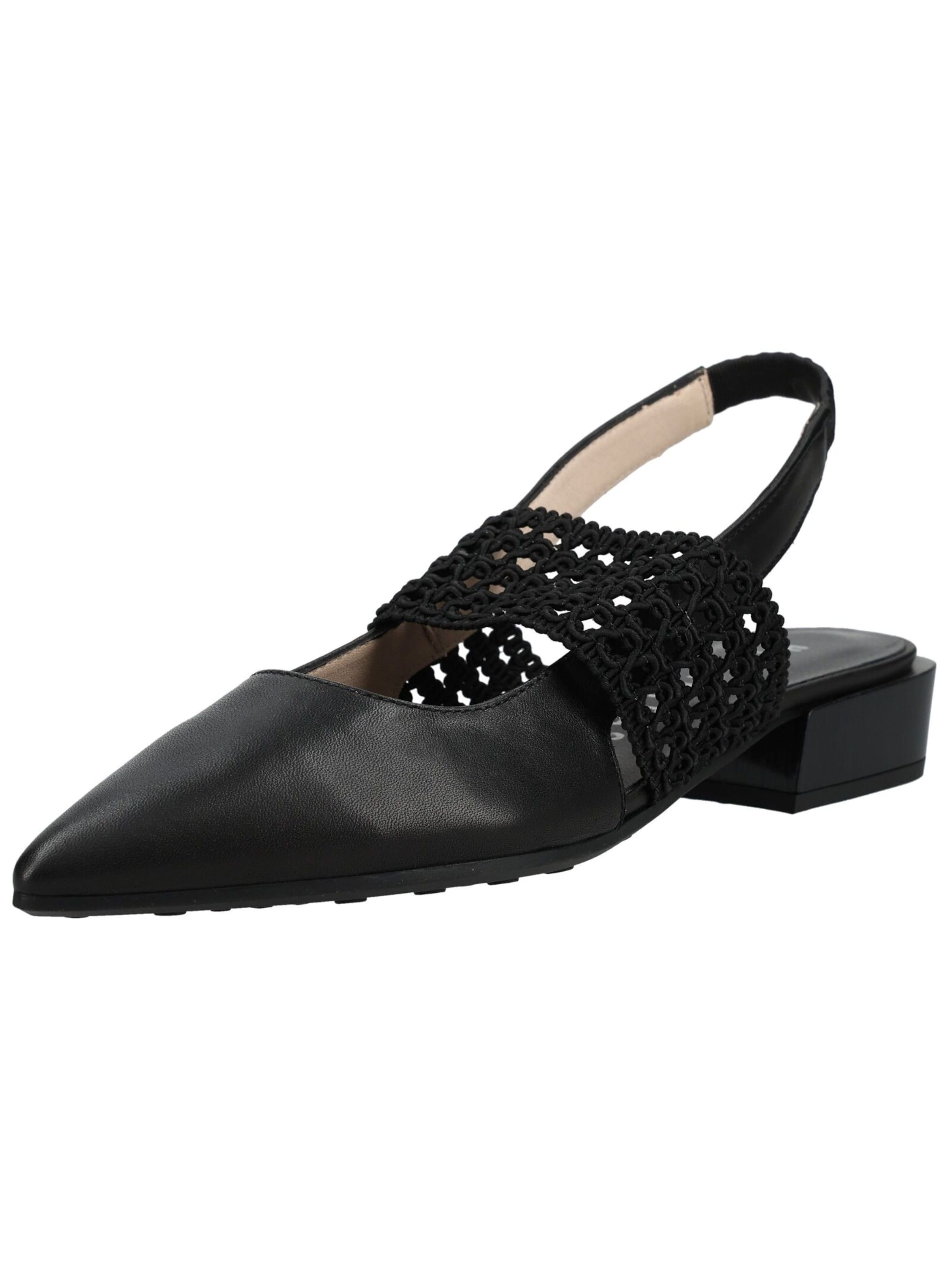 Hispanitas Slingpumps in Schwarz: Vorderseite