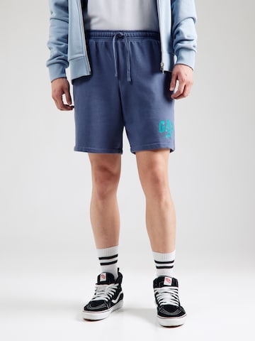 Regular Pantaloni 'DISNEY X GAP' de la GAP pe albastru: față