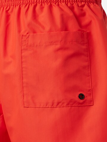 Calvin Klein Swimwear Board Shorts in Orange