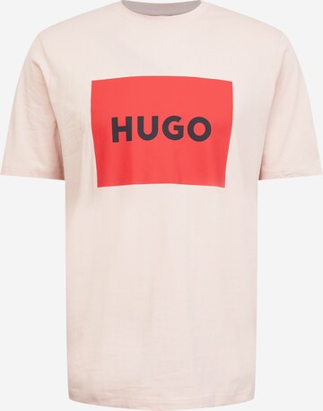 HUGO Shirt 'Dulive' in Pink: front