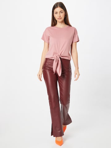 Thought Shirt 'Stephanie' in Roze