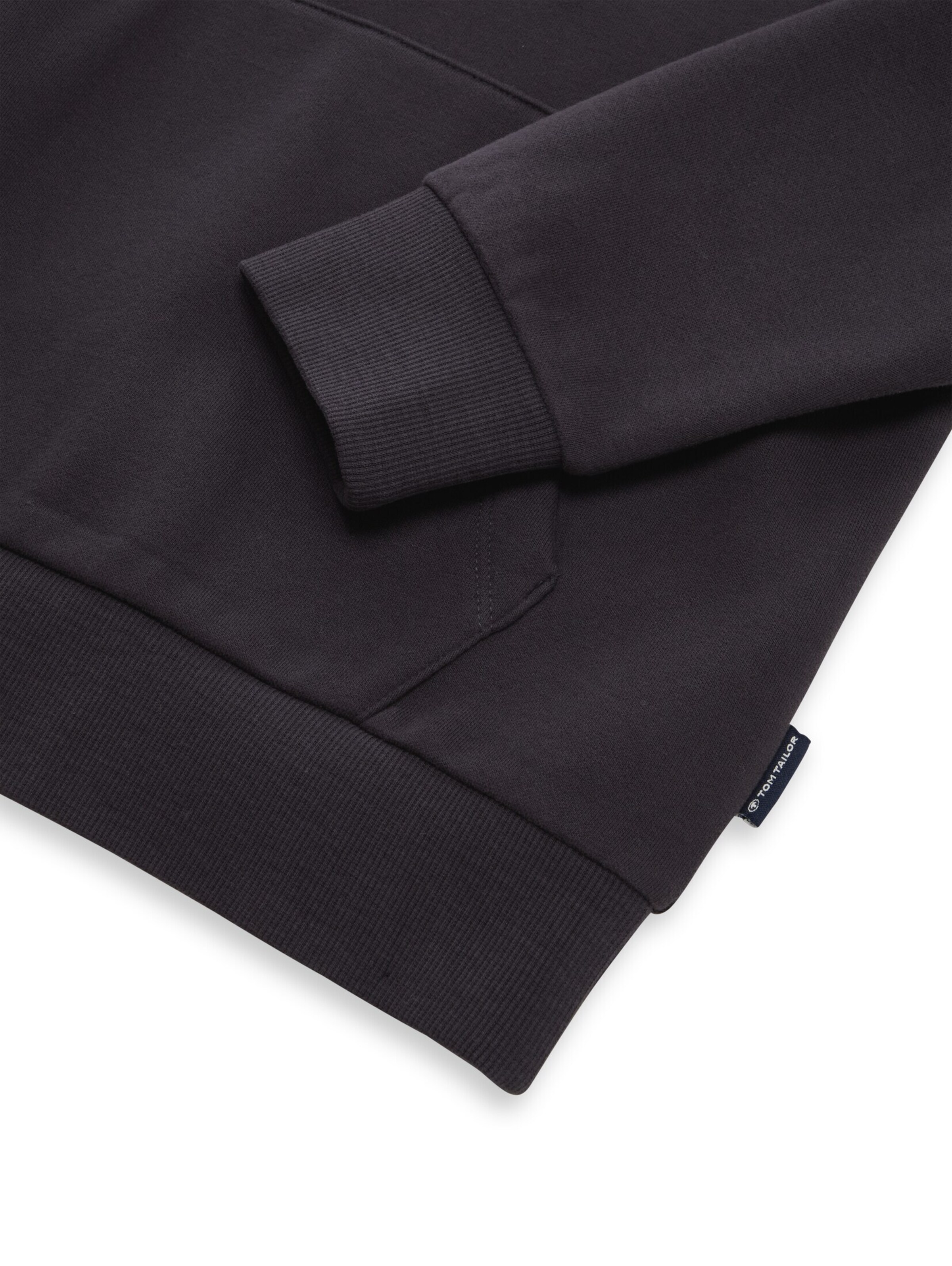 TOM TAILOR Sweatshirt in Grey