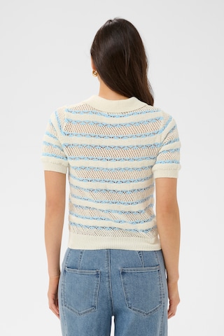 SAINT TROPEZ Sweater 'SZRosetta' in Blue