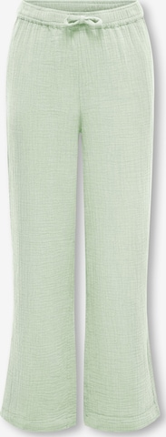 ONLY GIRLS Trousers 'Kogthyra' in Green: front