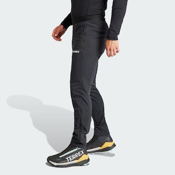 ADIDAS TERREX Slim fit Workout Pants 'Xperior' in Black