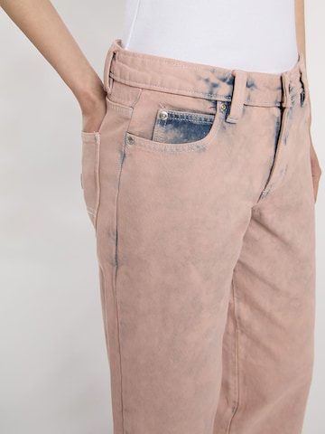 DICKIES Bootcut Džíny 'Mechanic' – pink