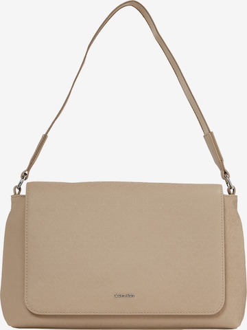 Sac bandoulière 'MUST' Calvin Klein en marron : devant