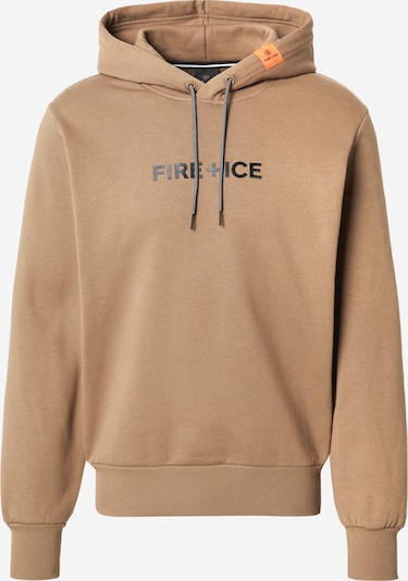 Bogner Fire + Ice Sweater majica 'COVELL' u cappuccino / svijetlosiva / crna, Pregled proizvoda