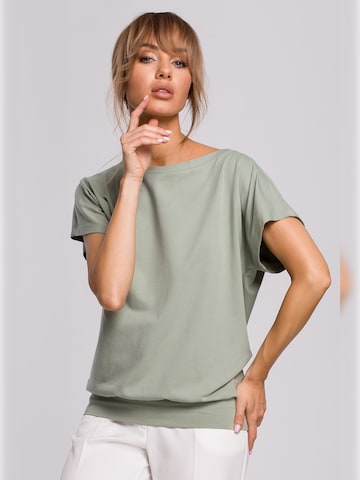 made of emotion Bluse 'M498' in Grün: Vorderseite