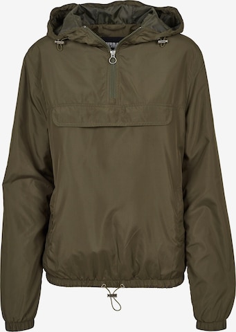 Veste mi-saison Urban Classics en vert : devant