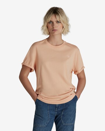 G-Star RAW Shirt 'Lash' in Oranje: voorkant