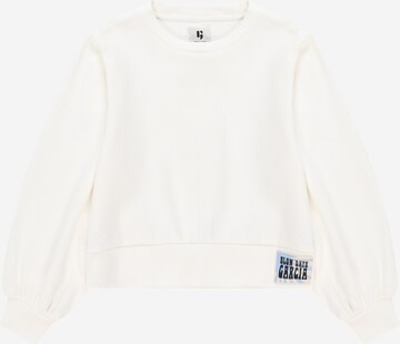 Sweat-shirt GARCIA en blanc : devant