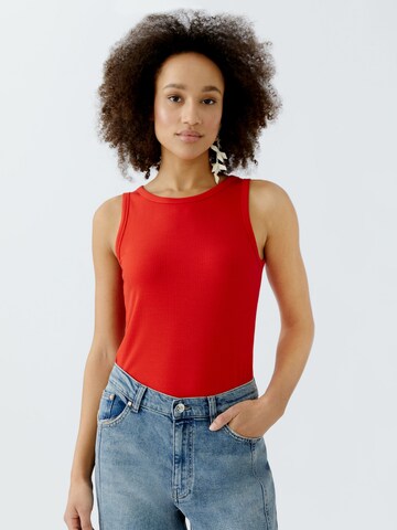 OUI Top 'Filiz' in Red: front