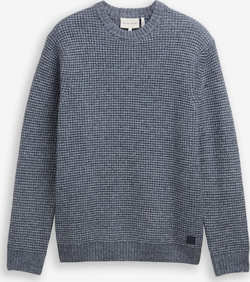 TOM TAILOR Sweater in Blue: front