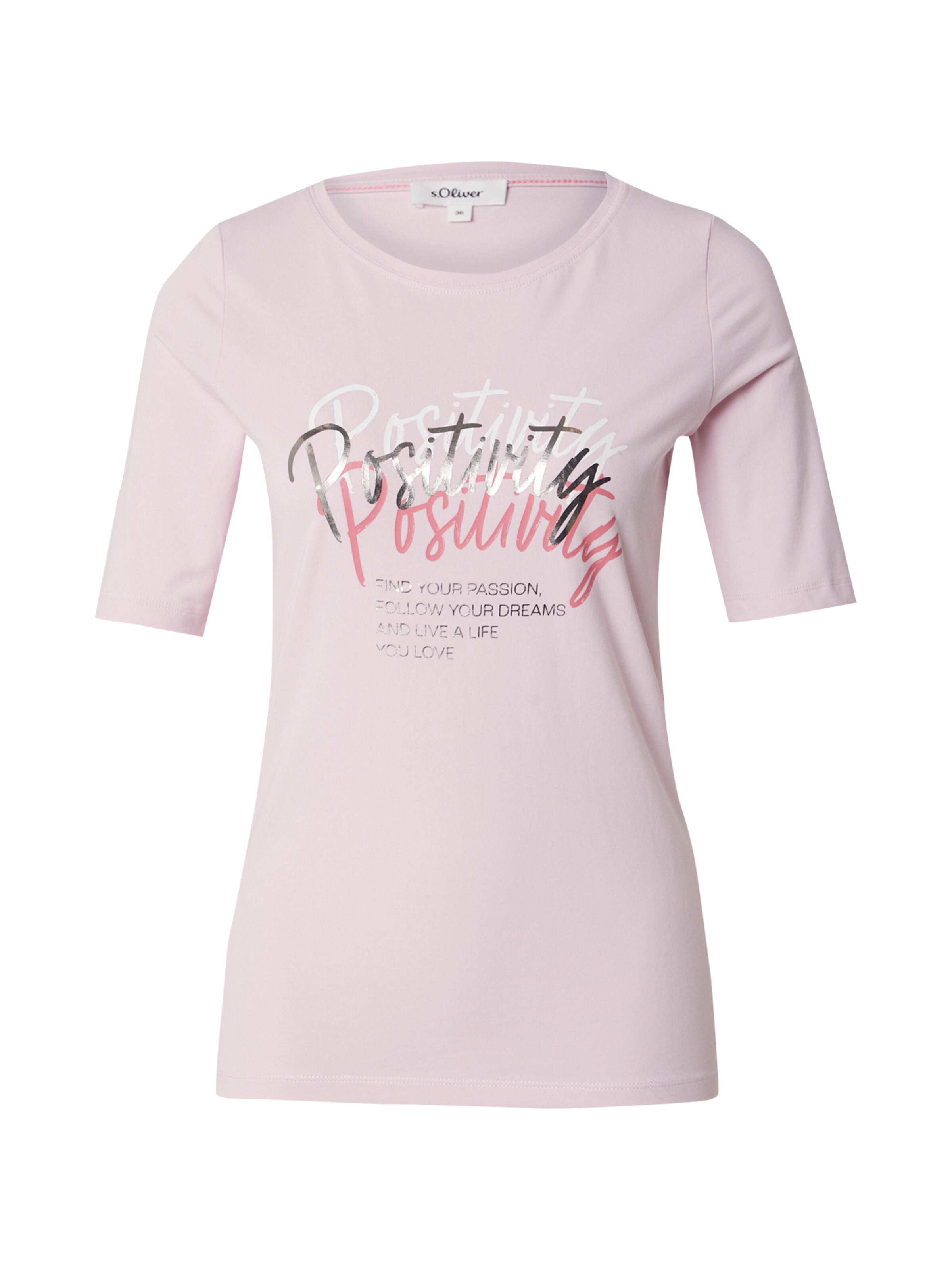 Maglietta di s.Oliver in rosa: frontale