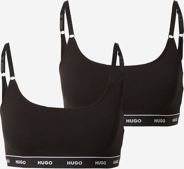 HUGO Bustier BH in Zwart: voorkant