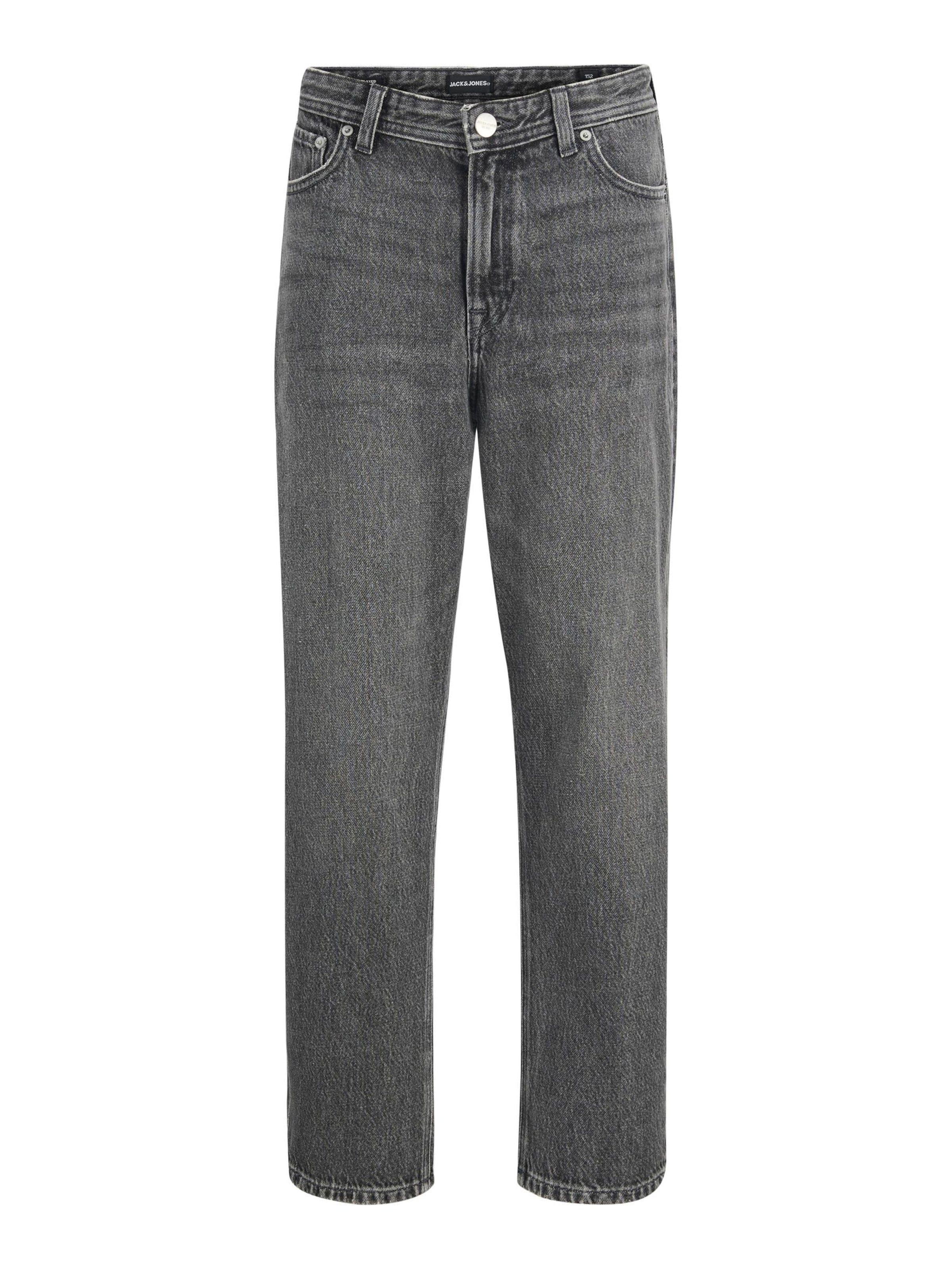 Jack & Jones Junior Regular Jeans in Zwart: voorkant