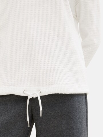 TOM TAILOR Sweater in White