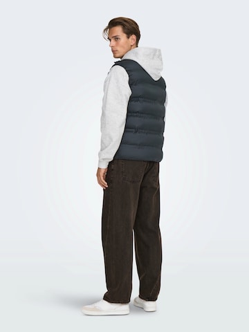 Only & Sons Vest 'UNION' in Black