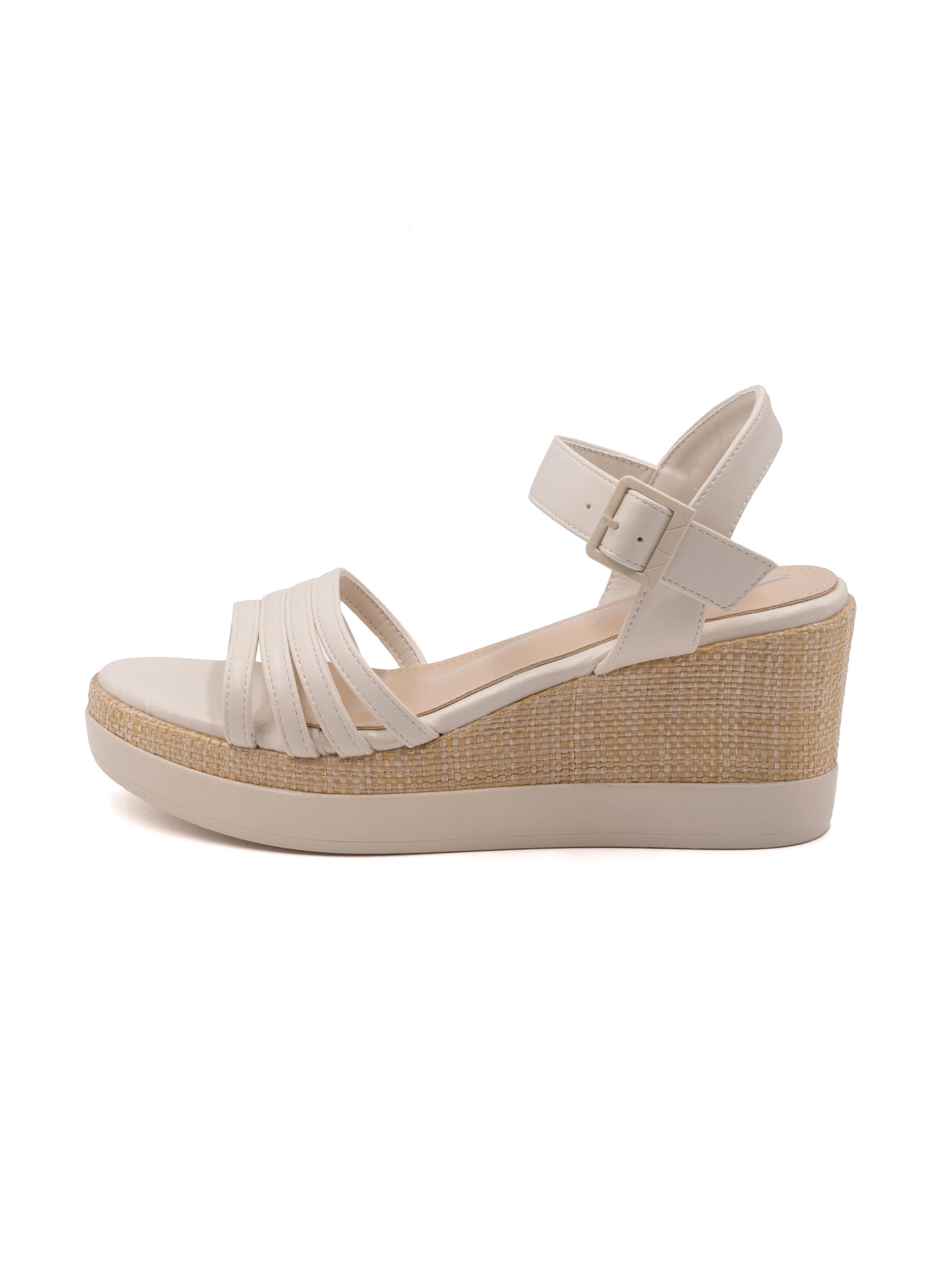 Alviero Martini Sandale in Beige: Vorderseite