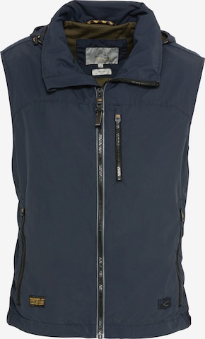 CAMEL ACTIVE Vest in Blue: front