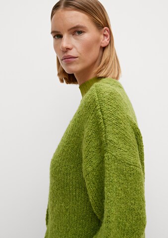 COMMA Плетена жилетка в зелено