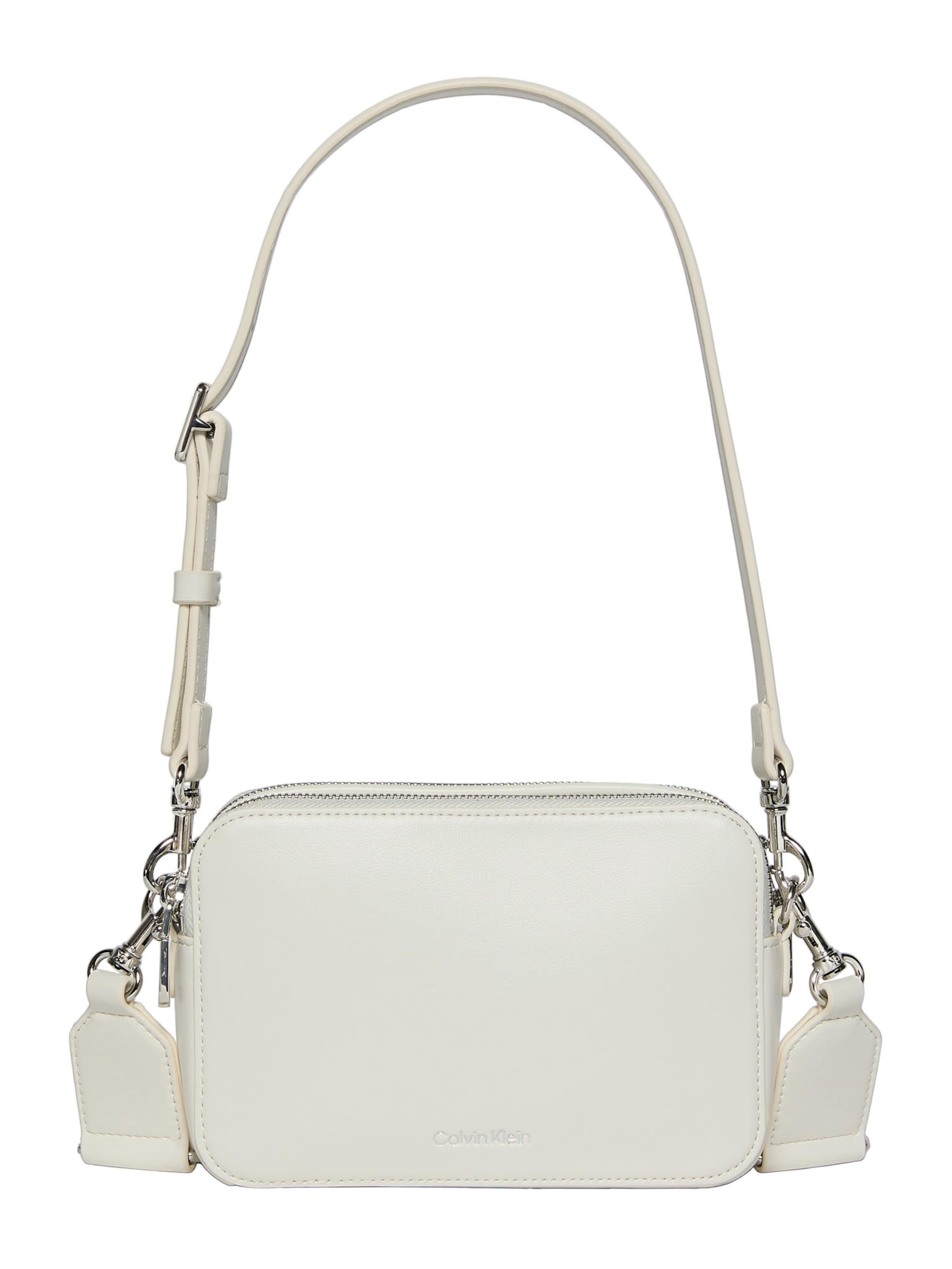 Calvin Klein Shoulder bag in White: front
