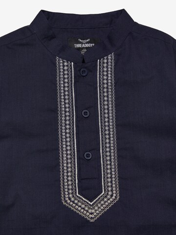 Comfort fit Camicia 'Braden' di Threadboys in blu