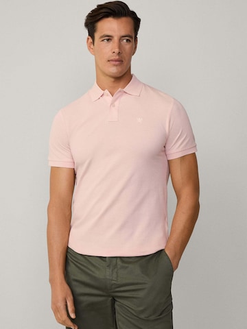 Hackett London Poloshirt in Pink: Vorderseite
